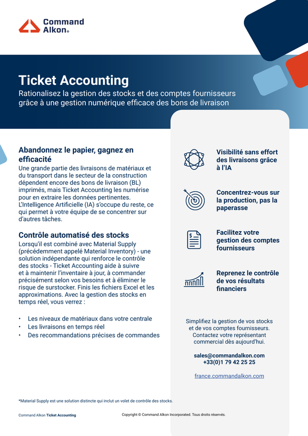 Ticket Accounting