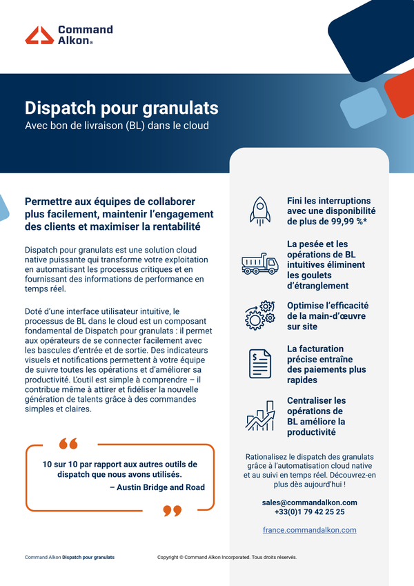Dispatch for Bulk