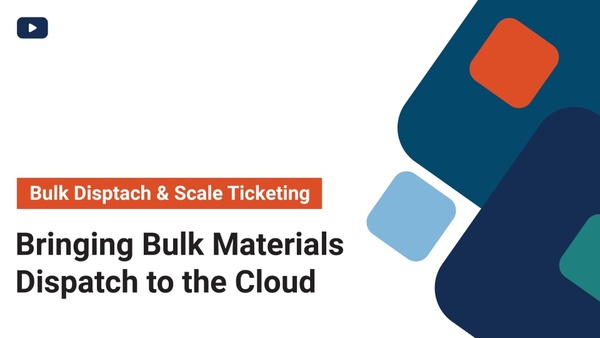 Command Cloud Dispatch webinar recording for bulk materials and aggregate producers