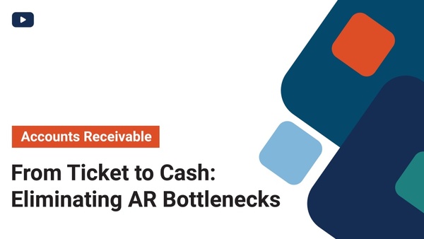 Accounts Receivable Webinar Video Title Slide