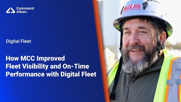 How MCC Improved Fleet Visibility and On-Time Performance with Digital Fleet