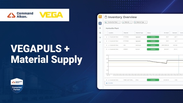 Vega Americas y Command Alkon | Inventario para Concreto