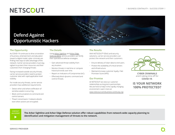 Defend Against Opportunistic Hackers
