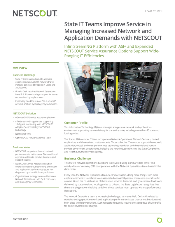 State IT Teams Improve Service in Managing Increased Network and ...