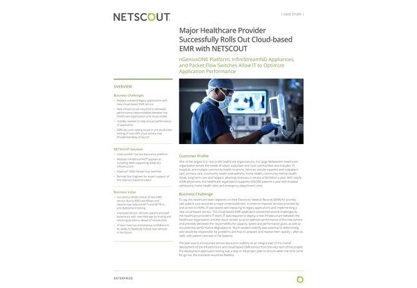 Major Healthcare Provider Successfully Rolls Out Cloud-Based EMR with ...
