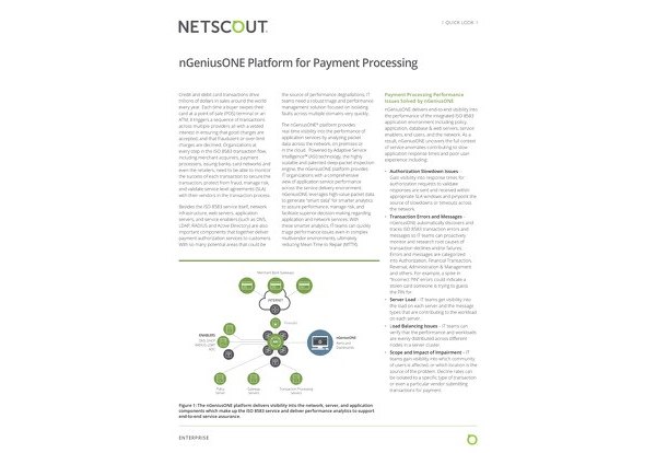 nGeniusONE for Payment Processing