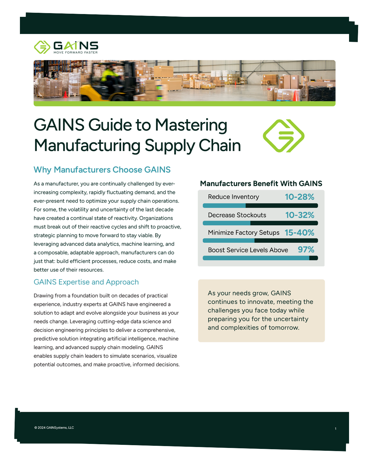 Mastering Manufacturing Supply Chain