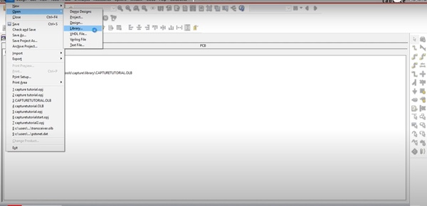 How to Create a New Library in OrCAD X | Cadence