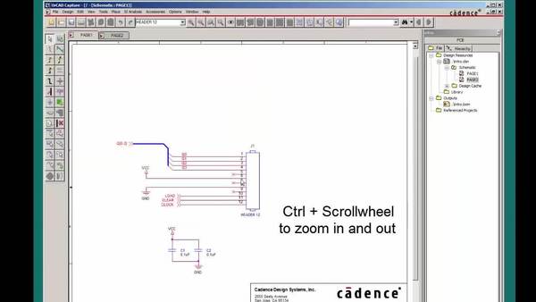 OrCAD Capture Basic Editing