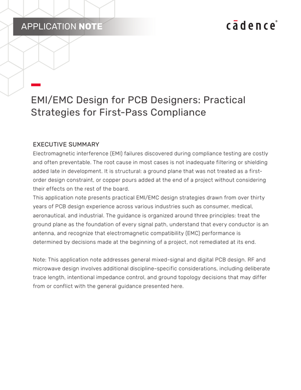App Notes Emi Emc Design For Pcb Designers