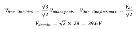 Divide a sine wave’s peak by √2 to obtain its RMS value:
