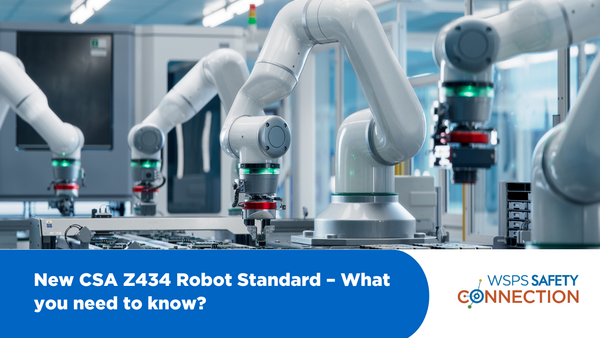 Image of robot arms in lab room