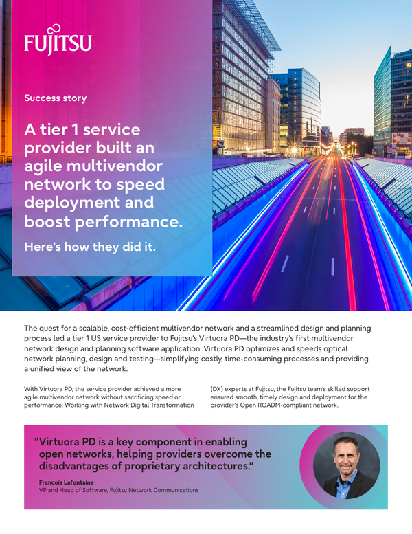 How a Tier 1 Service Provider Built an Agile Multivendor Network to