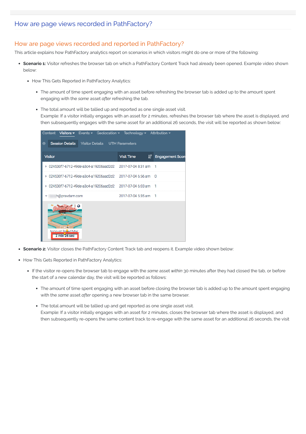 How Are Page Views Recorded In Path Factory