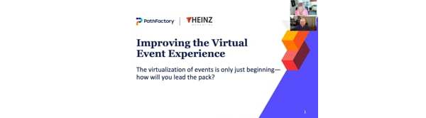 Improving the Virtual Event Experience Part 1 - Intro