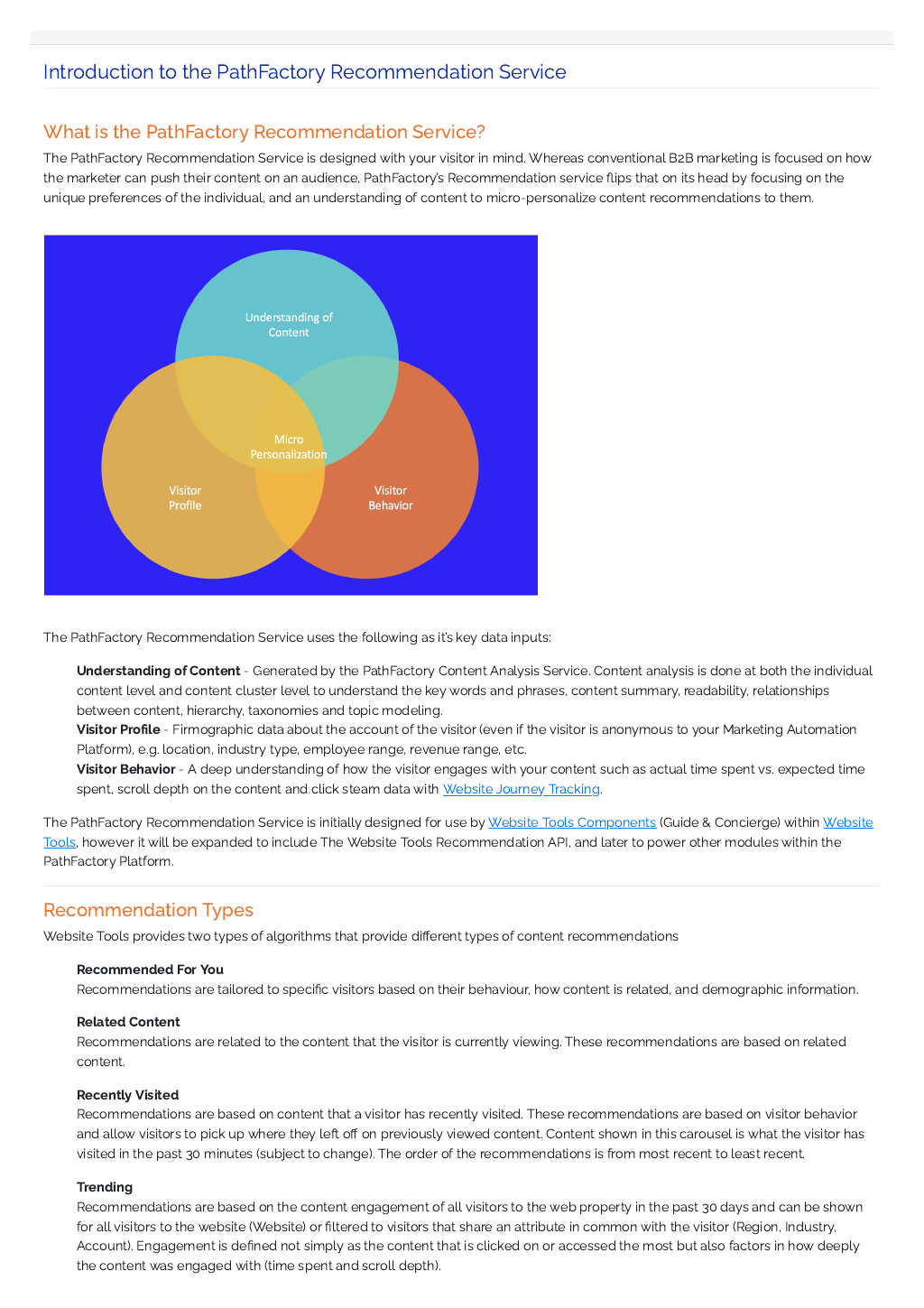 14) Introduction To The Path Factory Recommendation Service