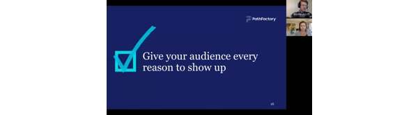 The 2021 Virtual Event Checklist - Part 3 - Give your audience every reason to show up