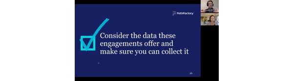 The 2021 Virtual Event Checklist - Part 5 - Consider the data these engagements offer and make sure you can collect it