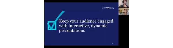 The 2021 Virtual Event Checklist - Part 4 - Keep you audience engaged with interactive, dynamic presentations