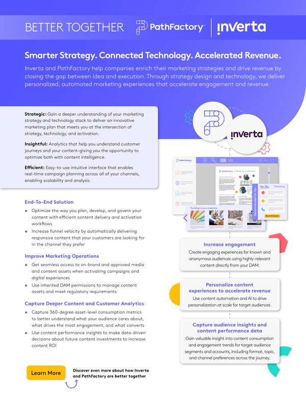 Smarter Strategy. Connected Technology. Accelerated Revenue.