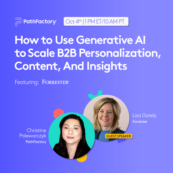 Webinar - How to Use Generative AI to Scale B2B Personalization, Content, and Insights