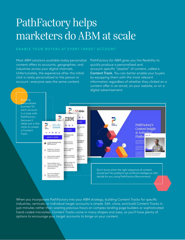 How PathFactory Enables ABM at Scale