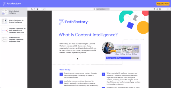 How to Build Content Page Templates and Landing Page Templates - PathFactory