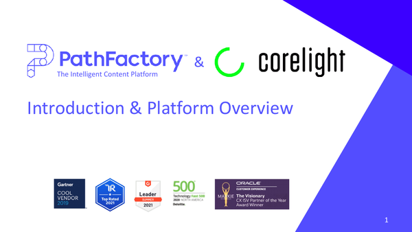 [Slides] PathFactory & Corelight - Introduction