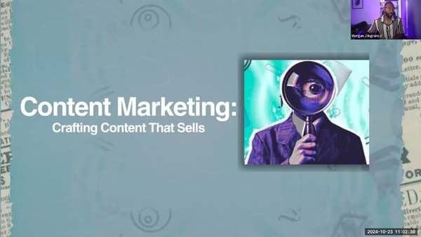 [Recording] Content Marketing: Crafting Stories That Sell