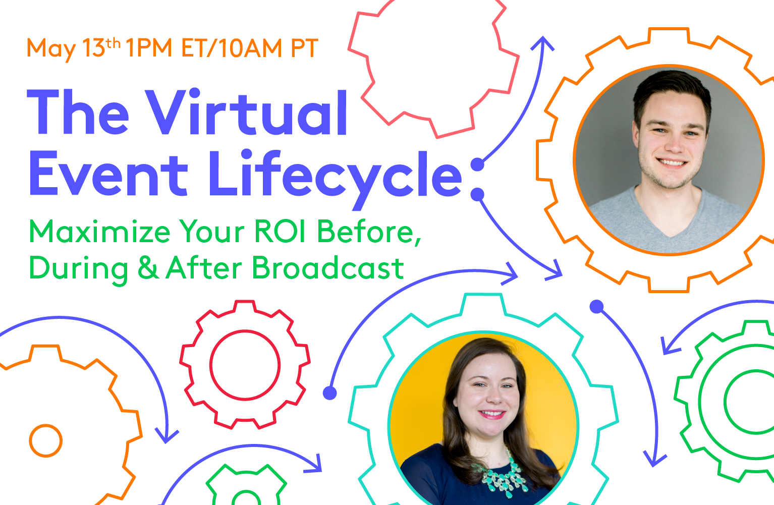 Register here for The Virtual Event Lifecycle: Maximize Your ROI Before, During & After Broadcast