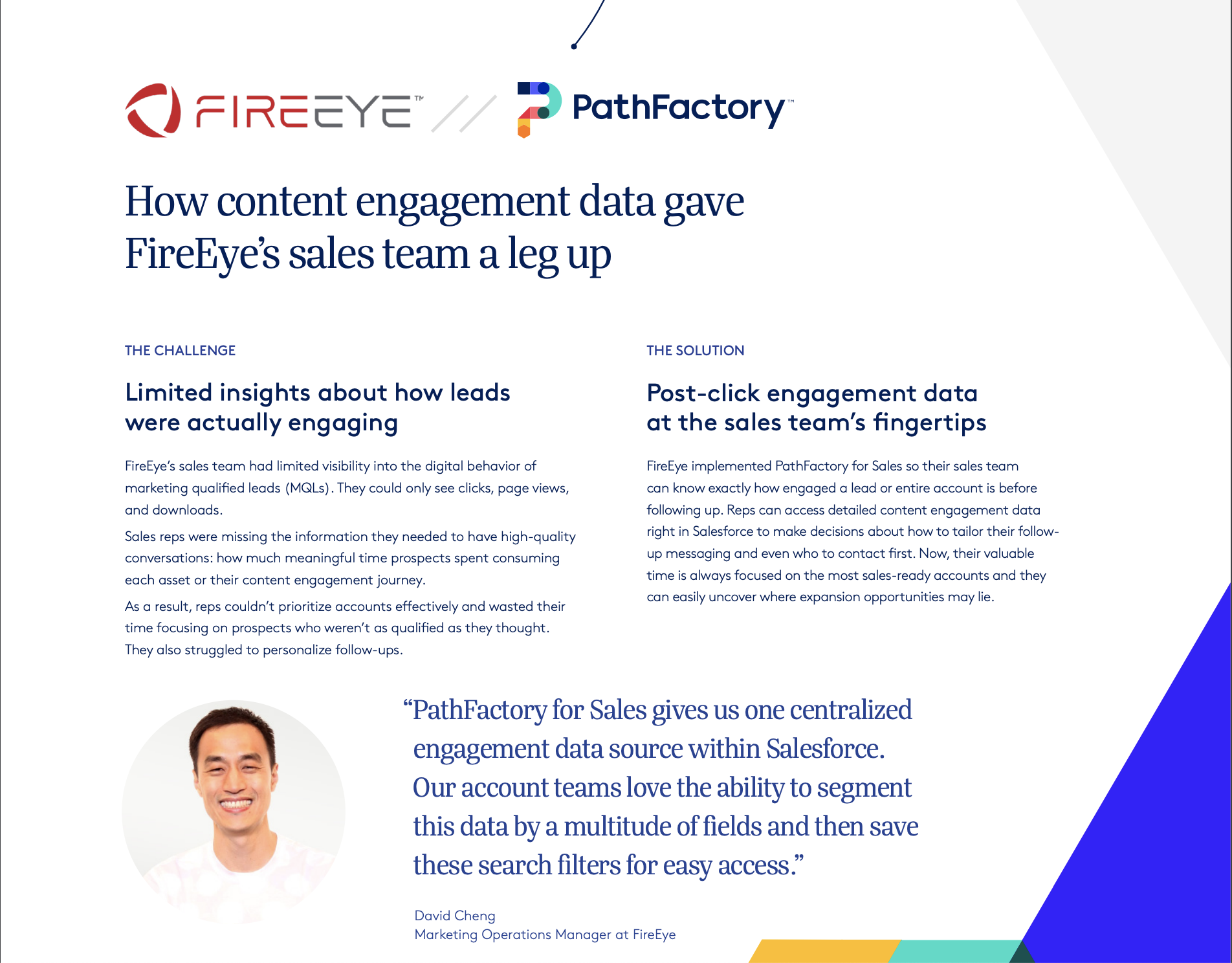 How content engagement data gave FireEye’s sales team a leg up