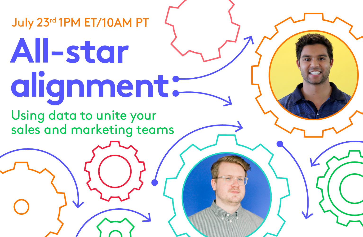 Register here for All-star alignment: Using data to unite your sales and marketing teams