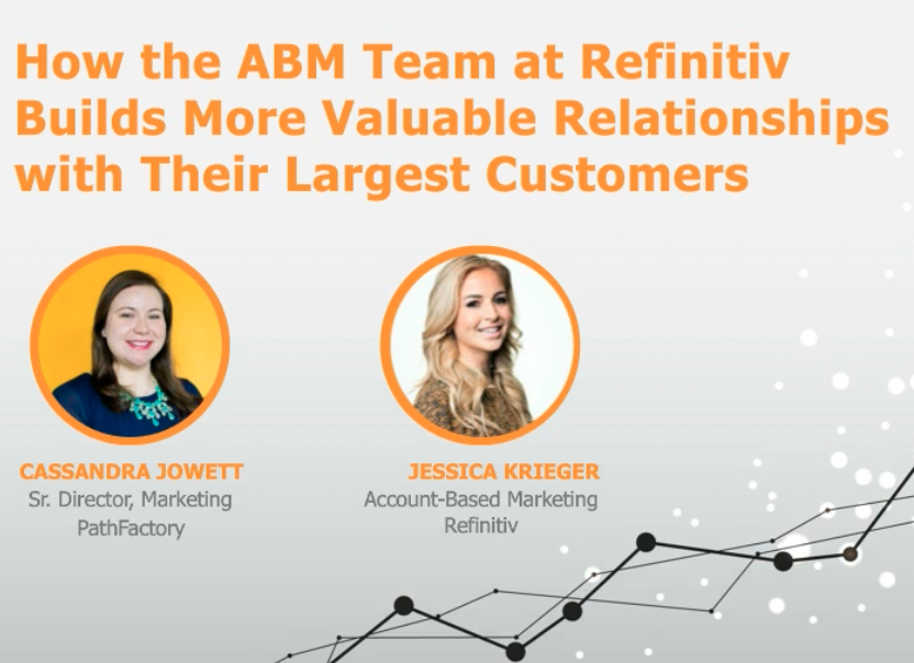 Watch the recording of How the ABM Team at Refinitiv Builds More Value With Their Largest Customers