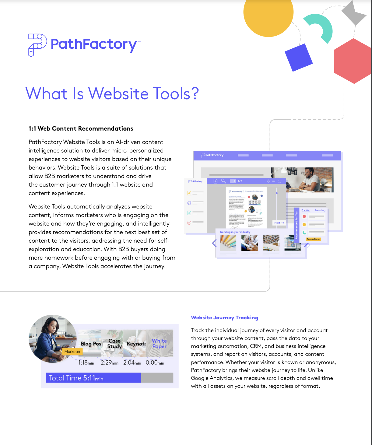 Website Tools: How To Improve Buyer Journeys With Web Content Recommendations