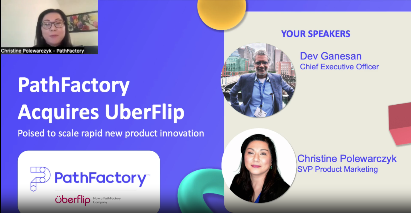 [Video] PathFactory Announces Uberflip Acquisition