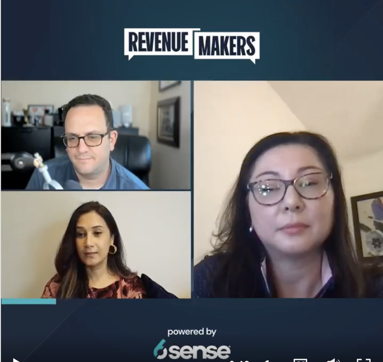 [LinkedIn Post] Revenue Makers By 6sense Episode