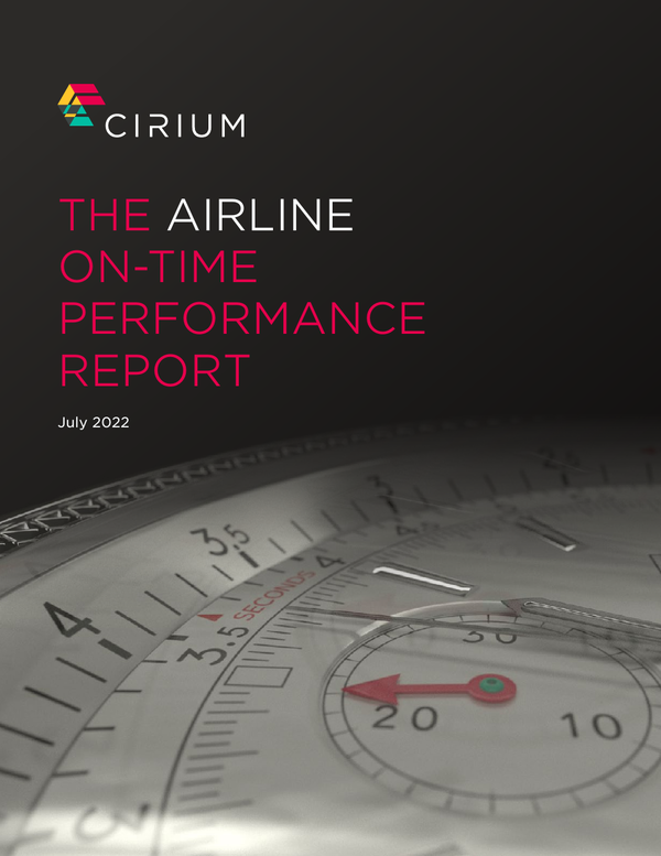 Cirium Airport OnTime Performance Report August 2022